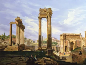Vue du Forum Romain